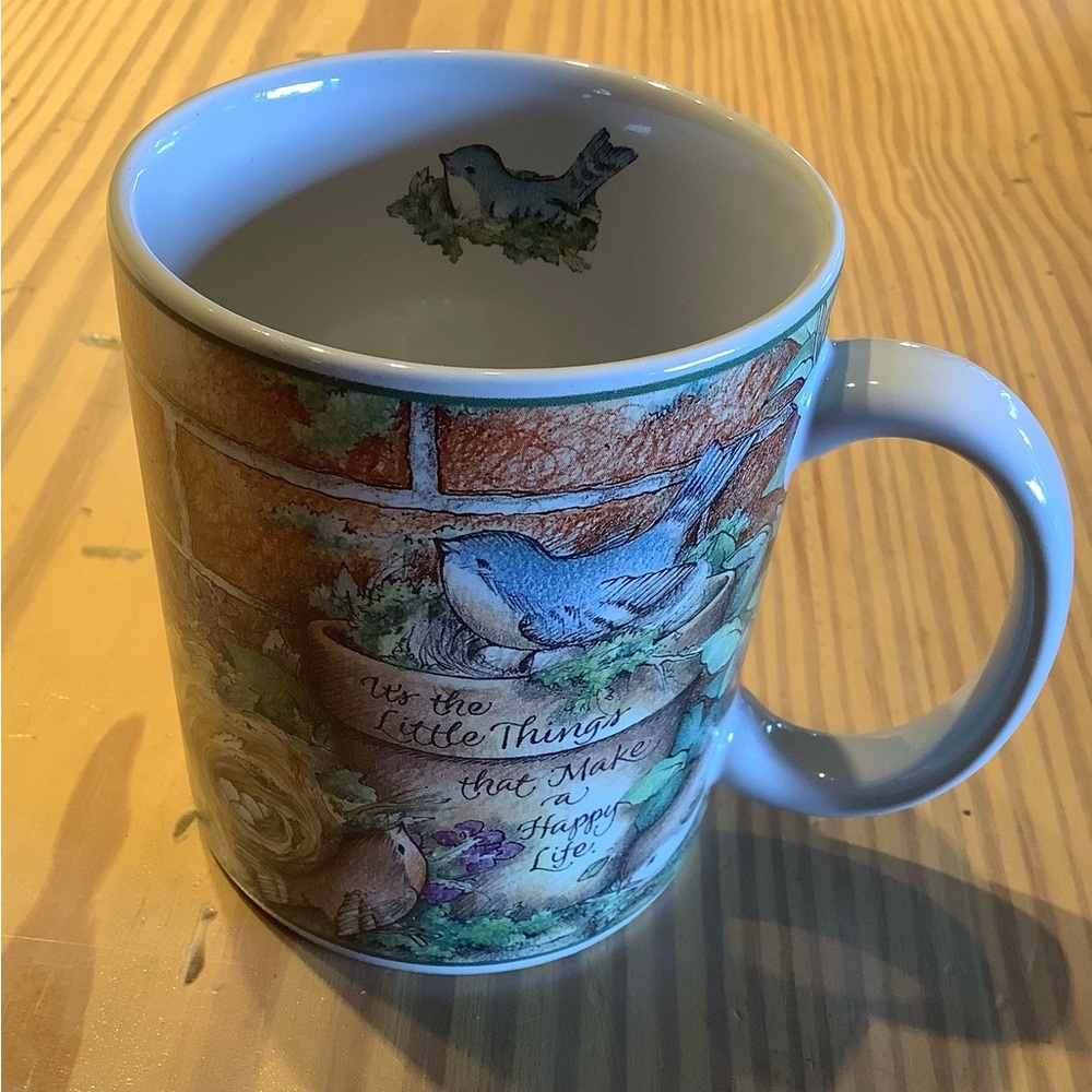 Vtg Rare Land and Wise Mug “Happy Life” SRS #1